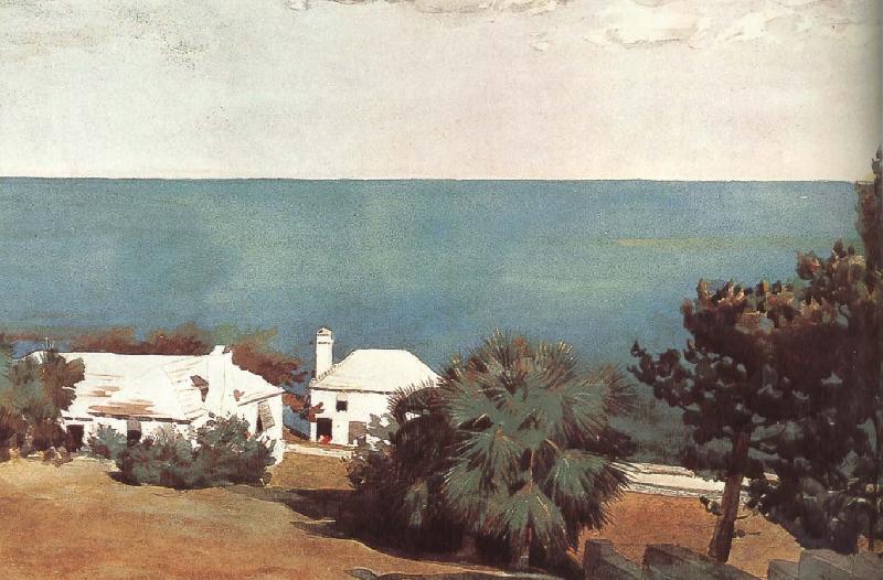 Winslow Homer Bermuda beach oil painting image